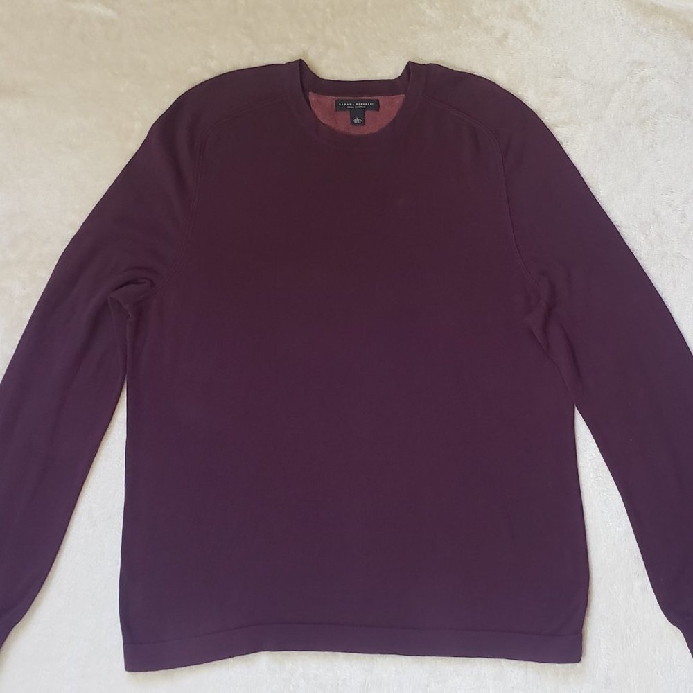 Banana Republic Sweater 100% Pima Cotton SIZE L
